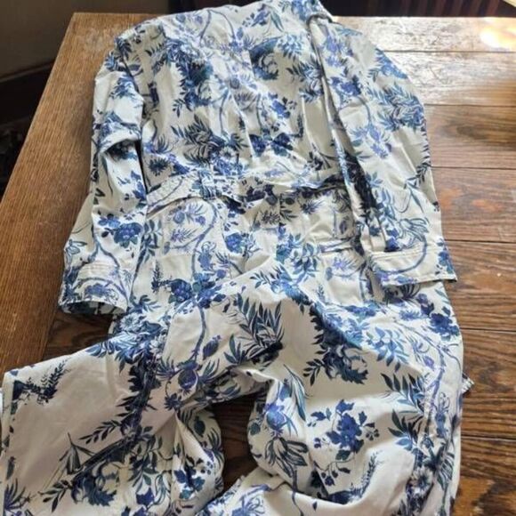 Anthropologie Lucienne Belted Jumpsuit Size 16P - Picture 5 of 5